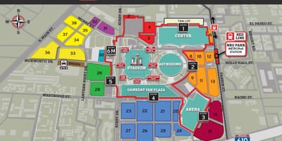 НРГ паркоўка карту стадыёна